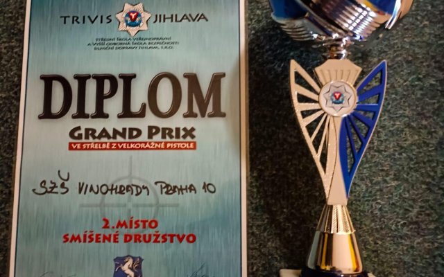 4. BP vyhrála druhé místo ve střelecké soutěži Trivis Jihlava